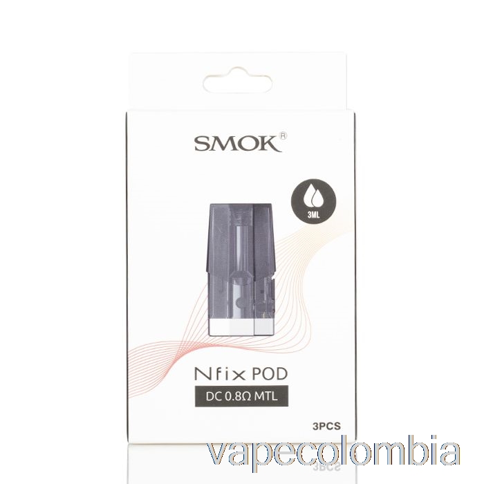 Vape Desechables Smok Nfix Vainas De Repuesto Vainas De Malla De 0.8ohm